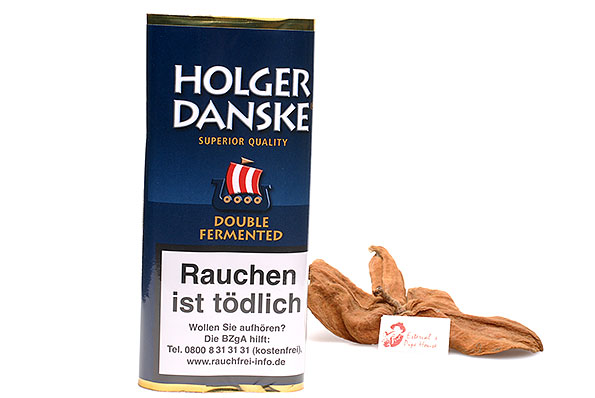 Holger Danske Double Fermented Pipe tobacco 40g Pouch